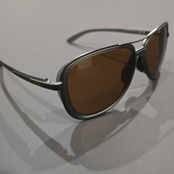 Oakley Split Time Prizm Green Pilot Sunglasses OO4129-2558 58 13 133 - Picture 4 of 13